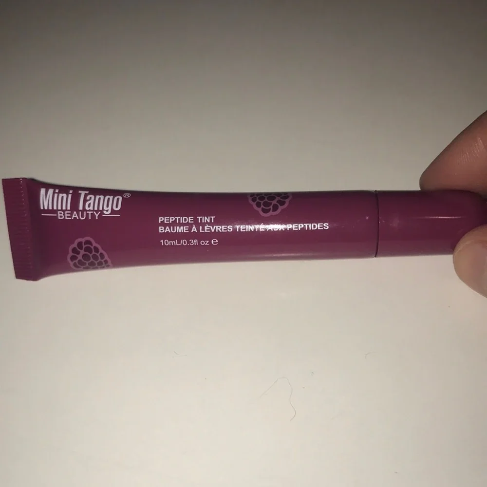 Mini Tango Beauty Pomengranate Peptide Tint Tinted Lip Balm